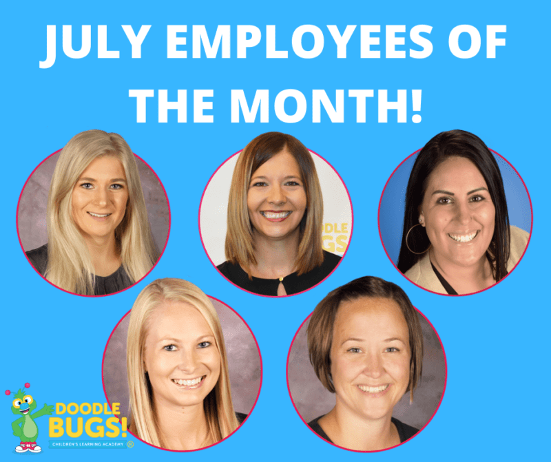 Meet Our July Employees of the Month - Doodle Bugs!